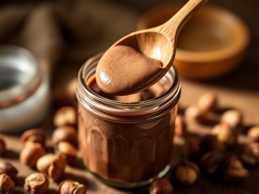 Creme de avelã com cacau