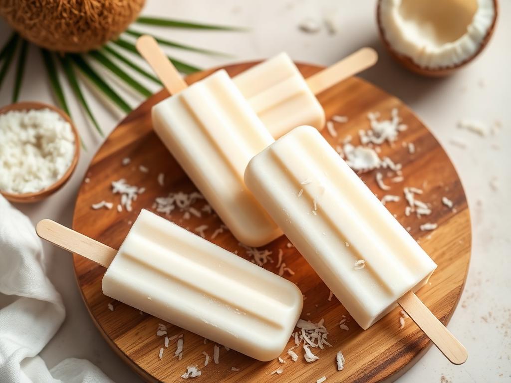 Picolé de coco